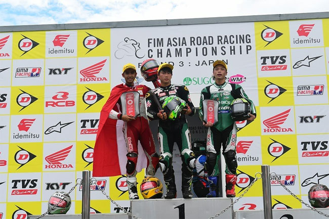 Tiga Pebalap Astra Honda Harumkan Indonesia di Jepang