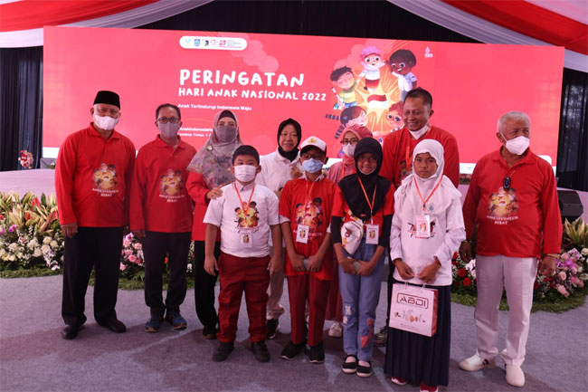 Keseruan Peringatan Hari Anak Nasional ala Kemensos