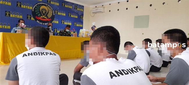 18 Anak di LPKA Batam Menerima Remisi Hari Kemerdekaan