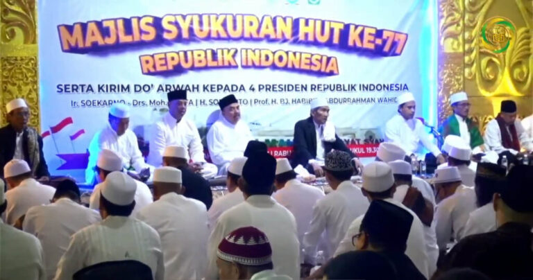 Al Khidmah Gelar Majelis Syukuran HUT RI dan Doa Arwah Untuk 4 Presiden RI