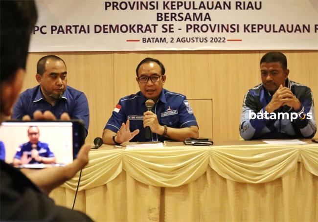 DPD Partai Demokrat Kepri Gelar Rapat Pleno dan Konsolidasi Internal