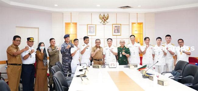 Pemko Batam Terima Kunjungan Kehormatan Delegasi Vietnam People’s Navy