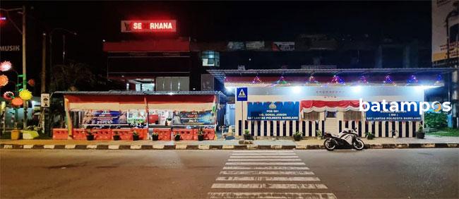 Satlantas Polresta Barelang Gelar Lomba Hias Pos Lantas