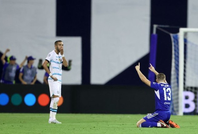 Chelsea Takluk di Kandang Dinamo Zagreb
