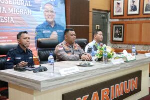 Cegah Pengiriman PMI Ilegal, BP3MI Kepri dan Polres Karimun Gelar Sosialisasi