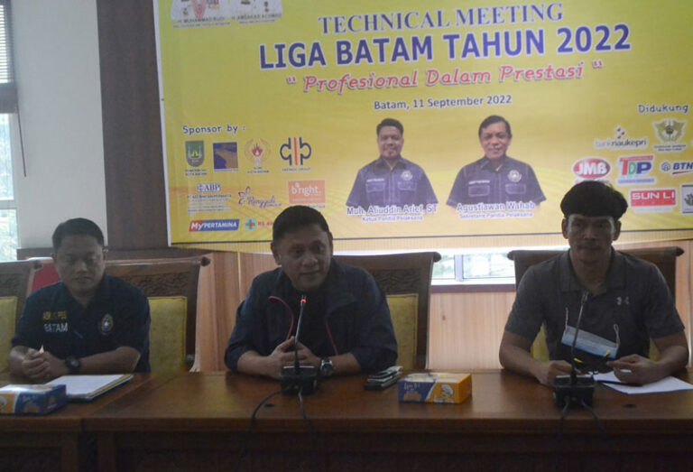 Liga Batam Digelar Akhir Pekan Nanti, Askot PSSI Batam Gelar Lima Agenda