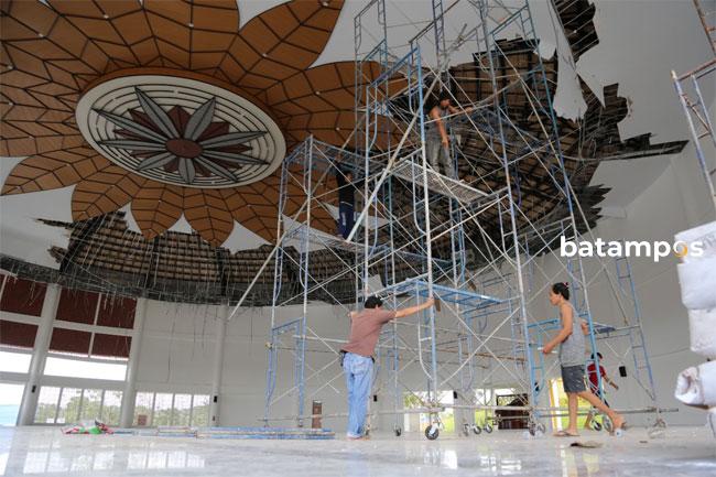 Ini Hasil Investigasi BP Batam Terkait Robohnya Plafon Masjid Tanjak