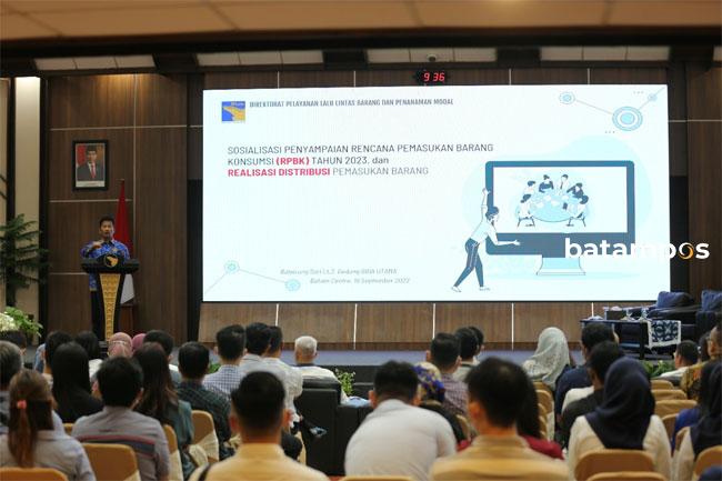 BP Batam Dorong Percepatan Pengajuan Pemasukan Barang