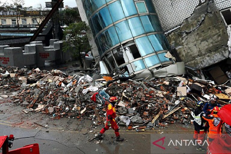 70 Kali Gempa Susulan Terjadi di Taiwan