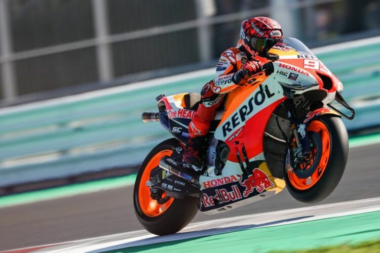 Marquez Mengaspal Lagi di Sirkuit Misano