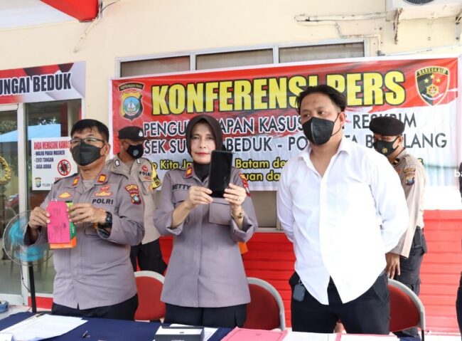 Baru Keluar Penjara, Spesialis Begal di Batam Kembali Dibekuk Polisi