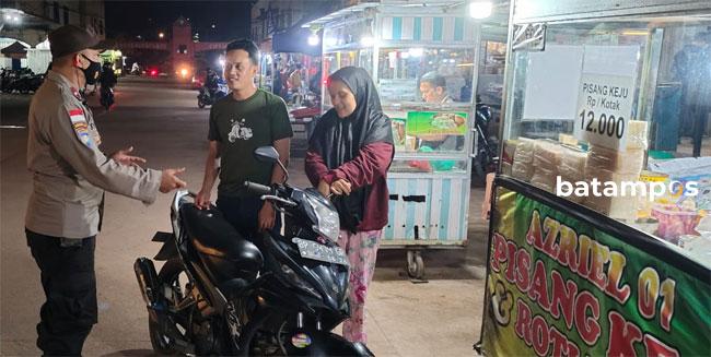 Polsek Sekupang Intensifkan Patroli Dialogis dan Imbauan Kamtibmas