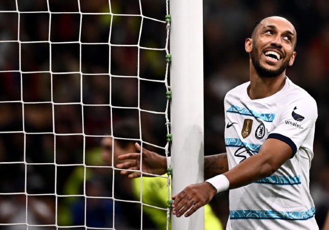 Aubameyang Bantu Chelsea Menang 2-0 atas AC Milan