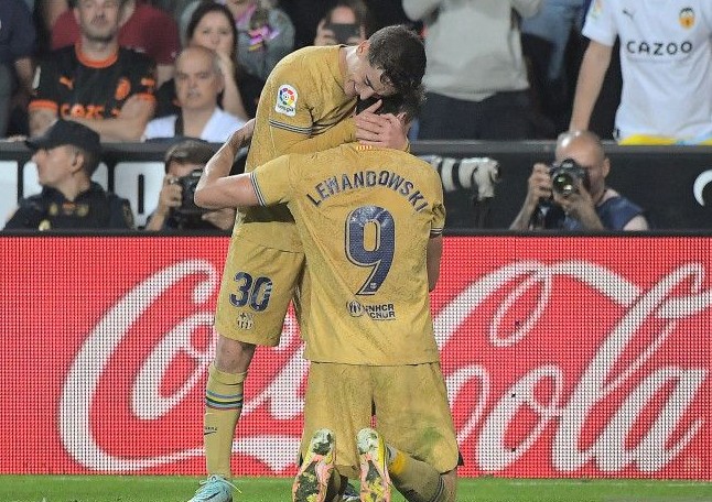 Lewandowski Ciptakan Gol di Injury Time, Barcelona Menang 1-0 atas Valencia