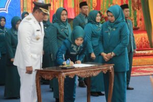 Hafizha Rahmadhani Putri Dilantik Jadi Ketua TP PKK Bintan