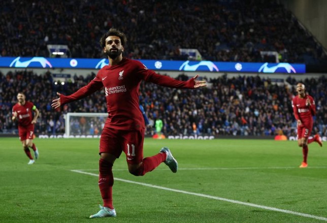Salah Cetak Hattrick, Liverpool Pesta Gol 7-1 di Kandang Rangers