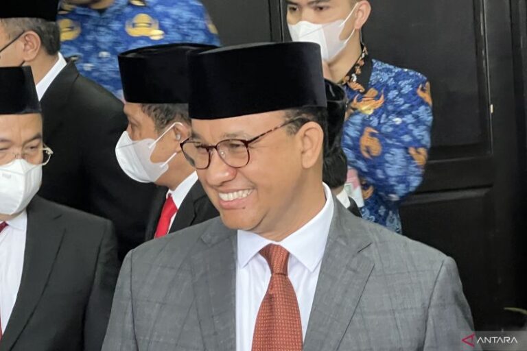 Anies Sebut Presiden Tepat Tunjuk Heru Budi jadi Penjabat Gubernur DKI Jakarta
