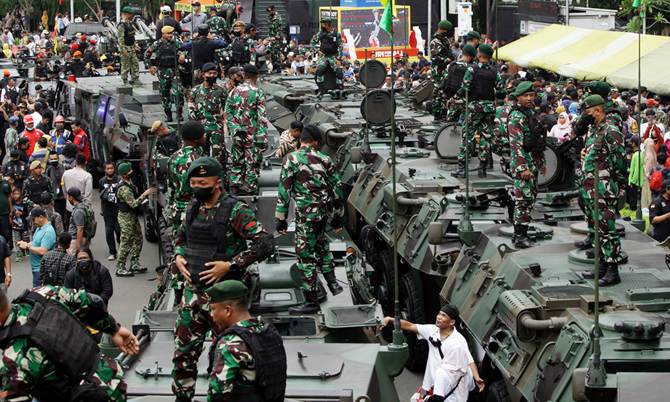 Kepercayaan Publik terhadap TNI Capai 93 Persen