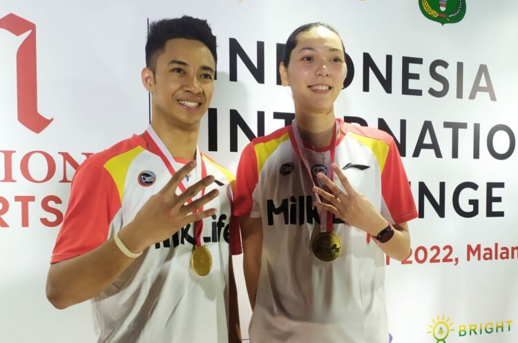 Baru Dipasangkan, Dejan/Gloria Raih 4 Gelar Beruntun