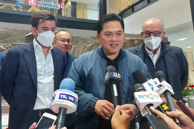 Erick Thohir Bersama Petinggi Dorna Bahas MotoGP Mandalika 2023