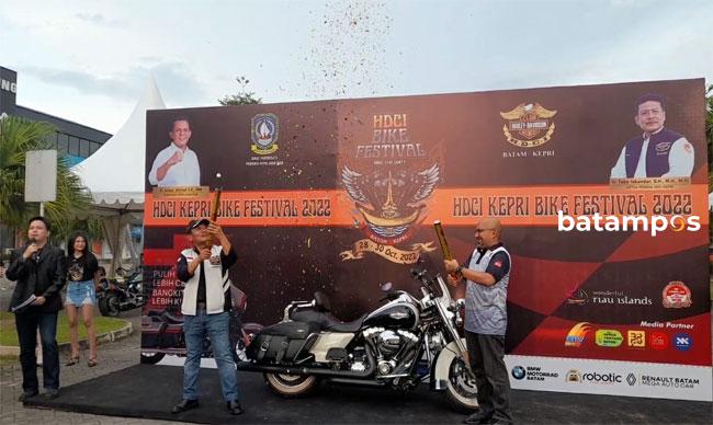 HDCI Kepri Bike Festival 2022 Resmi Dibuka, Promosikan Pariwisata Hingga Gelar Bazar UMKM