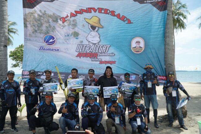 Ultra Light Angker Indonesia Region Batam Gelar Lomba Memancing