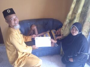  86 Kepala Keluarga Desa Lubuk, Kundur Dapat BLT Dana Desa 