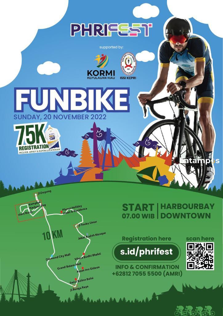 PHRI Kepri Gelar Fun Bike PHRIFest