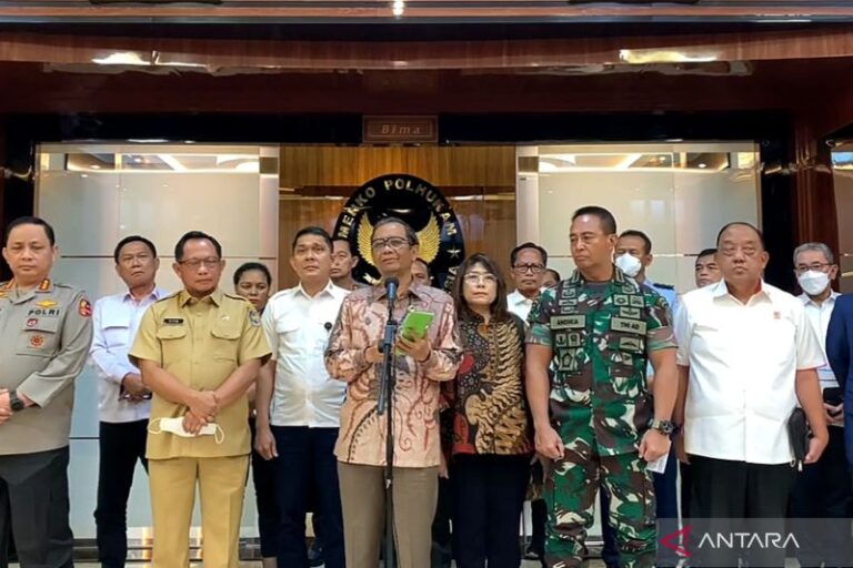 Menkopolhukam: Pemerintah Bentuk TGIPF Usut Tragedi Kanjuruhan