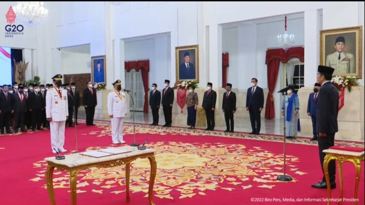 Setelah Dilantik, Gubernur DIJ-Kepala LKPP Dapat Pesan dari Jokowi