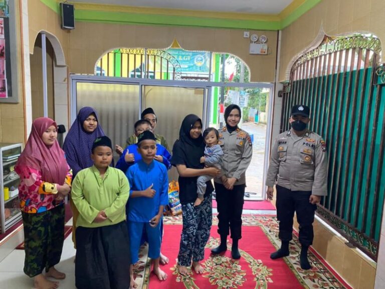 Polsek KKP Batam Salurkan Bantuan Sosial ke Panti Asuhan