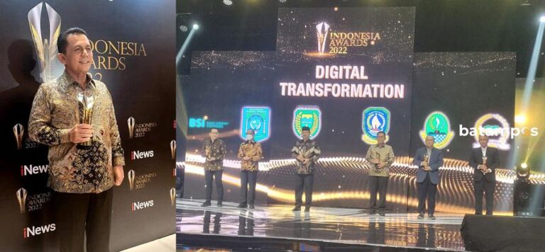 iNews Beri Penghargaan kepada Gubernur Kepri