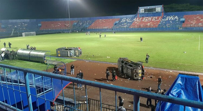 PSSI Jatuhkan 2 Sanksi kepada Arema FC