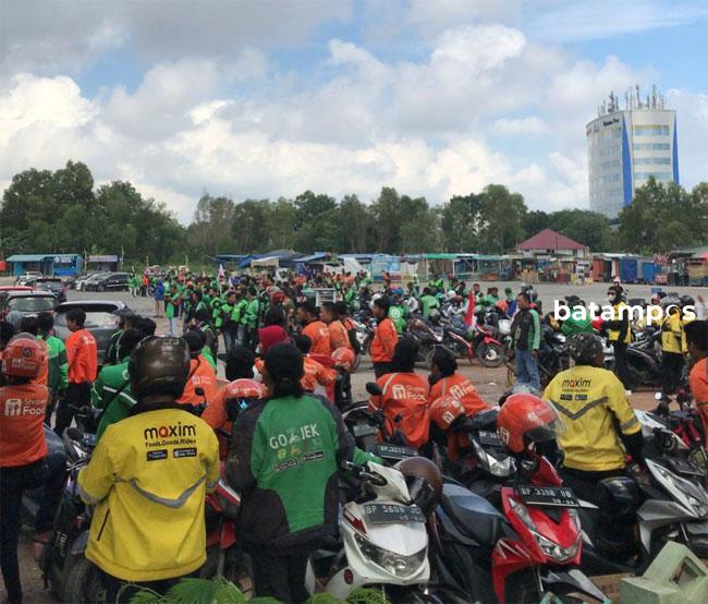Aliansi Ojol Batam Tuntut Penyesuaian Tarif Layanan