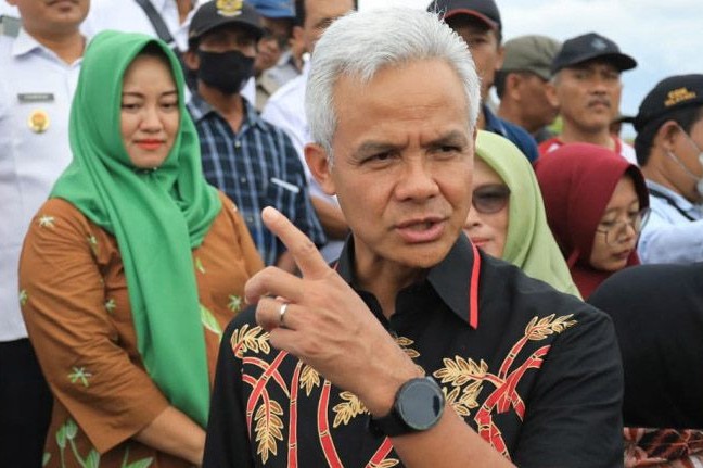 Ganjar Sebut Ada Upaya Adu Domba pada Isu Jokowi Ketua Umum PDIP