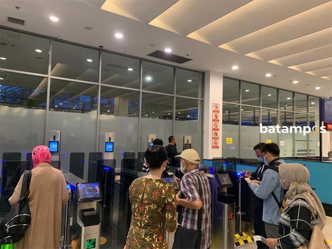 Imigrasi Batam Kembali Aktifkan Autogate di Pelabuhan Harbour Bay