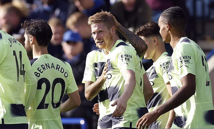 Kevin De Bruyne Bawa Manchester City Kalahkan Leicester 1-0