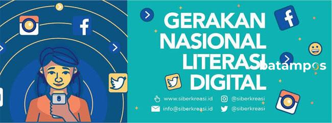 Kemenkominfo dan Siberkreasi Melakukan Literasi Digital