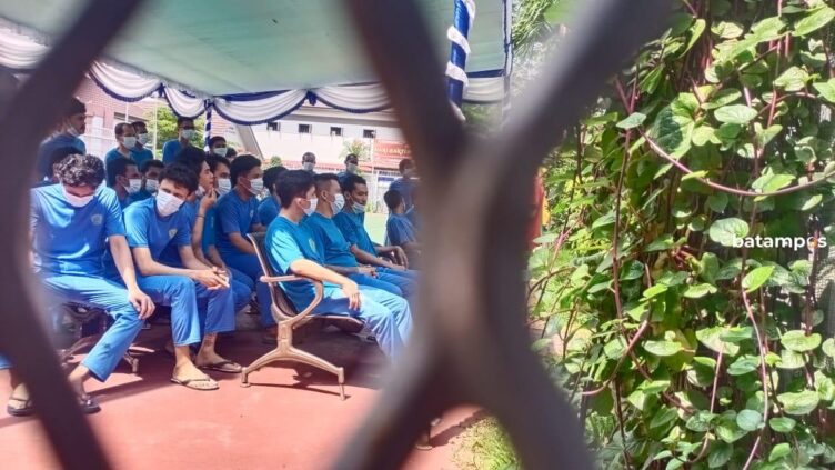 Di Batam Terpidana Hukuman Mati dan Seumur Hidup Lebih Disiplin