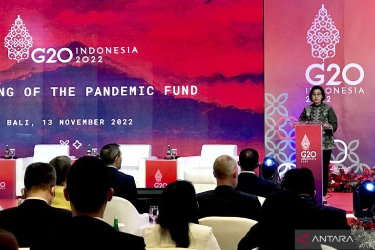 Pandemic Fund Resmi Diluncurkan, Yakinkan Aspek Trust dari Pandemic Fund