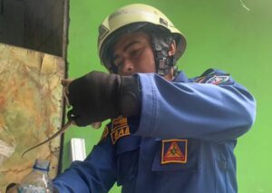 Bersihkan Teras, Warga Tanjunguban Mendapati Dua Ekor Ular