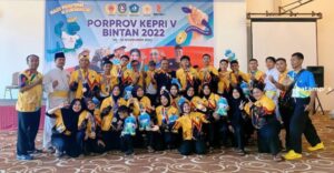 Pesilat Bintan Gondol 12 Medali di Porprov Kepri 2022
