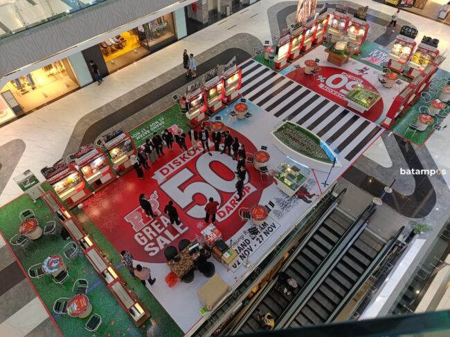 PKP Great Sale Diskon 50% Hadir Kembali di Grand Batam