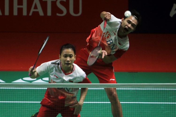 Ganda Campuran Nomor 1 Indonesia Nyaris Telan Pil Pahit