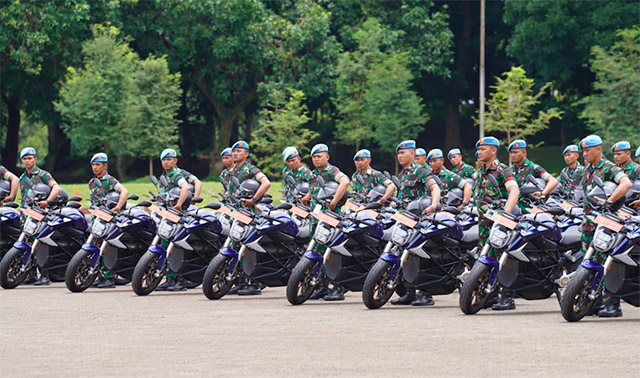 TNI Pesan 6 Ribu Motor Listrik Militer Karya Anak Bangsa