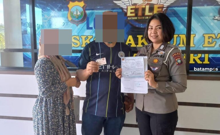 Warga Negara Singapura Tertangkap Kamera ETLE Tidak Gunakan Sabuk Pengaman