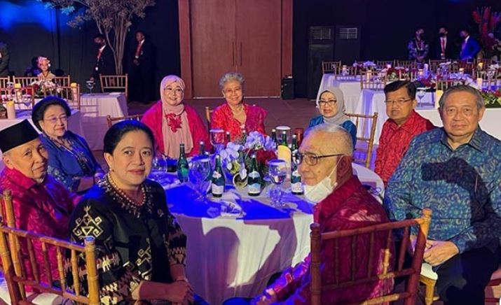 Puan Bocorkan Isi Percakapan Mega-SBY saat Duduk Semeja di Gala Dinner