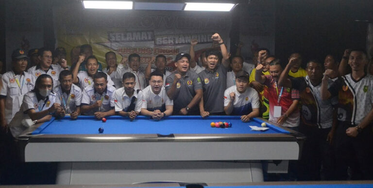 Porprov Kepri V Bintan 2022: 32 Atlet Biliar Kepri Mulai Bertanding