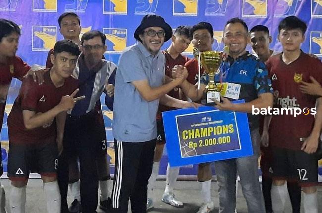 PLN Batam Juarai Turnamen Futsal BP Batam 2022