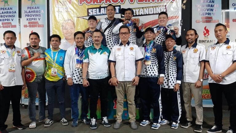 Cabor Biliar Batam Bangkit dan Raih 11 Medali di Porprov Kepri 2022